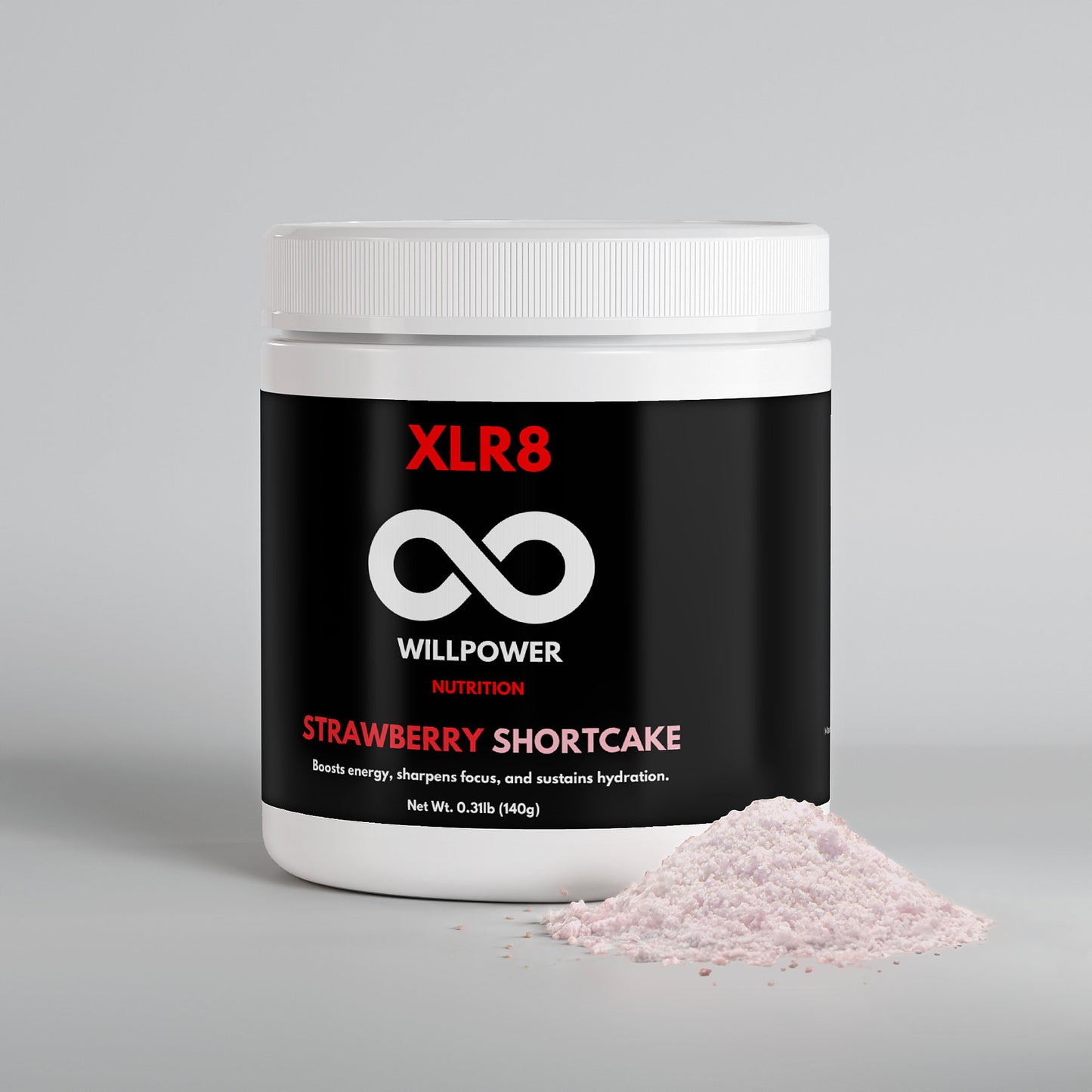 XLR8 STRAWBERRY SHORTCAKE - WILLPOWER Nutrition