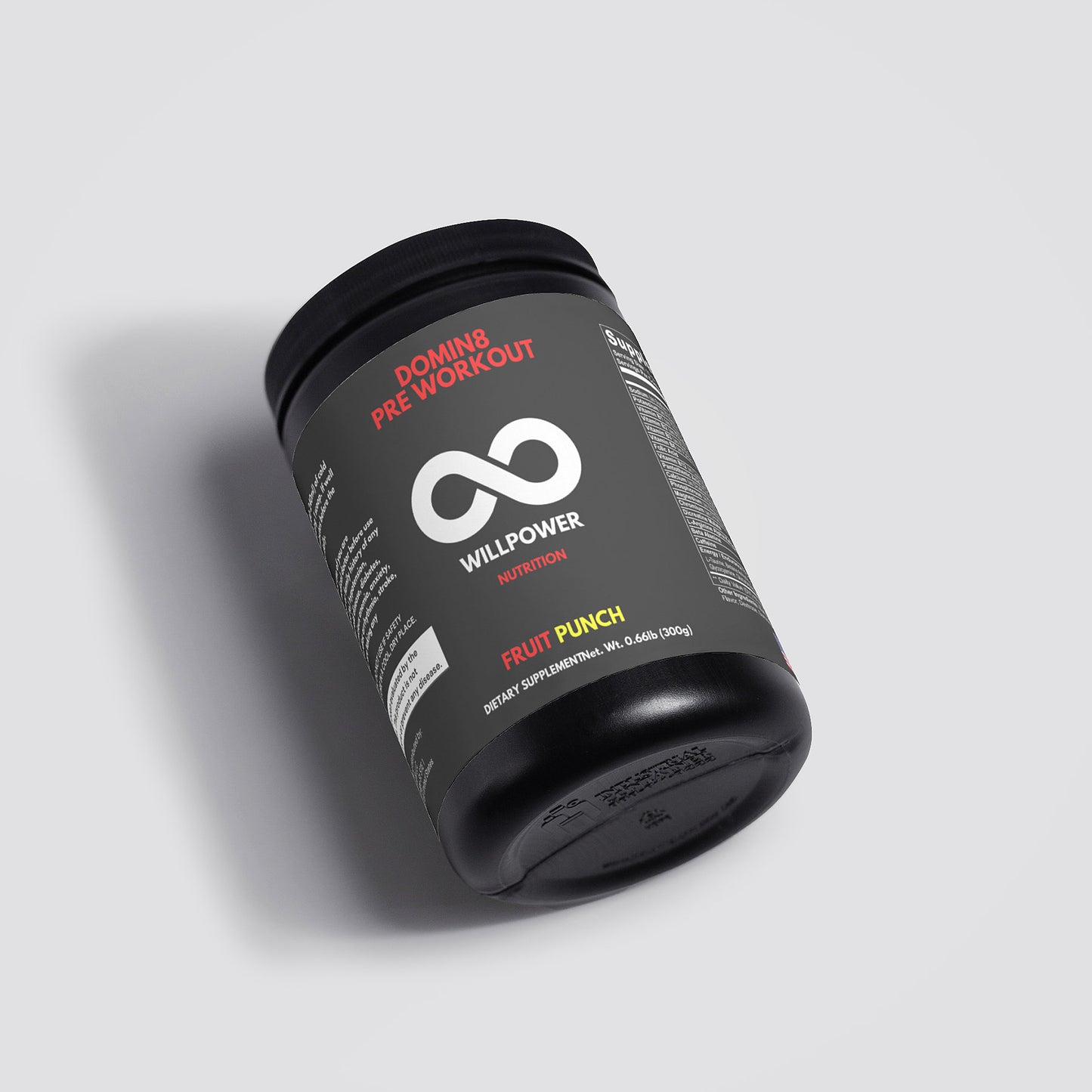 DOMIN8 PRE WORKOUT - WILLPOWER Nutrition