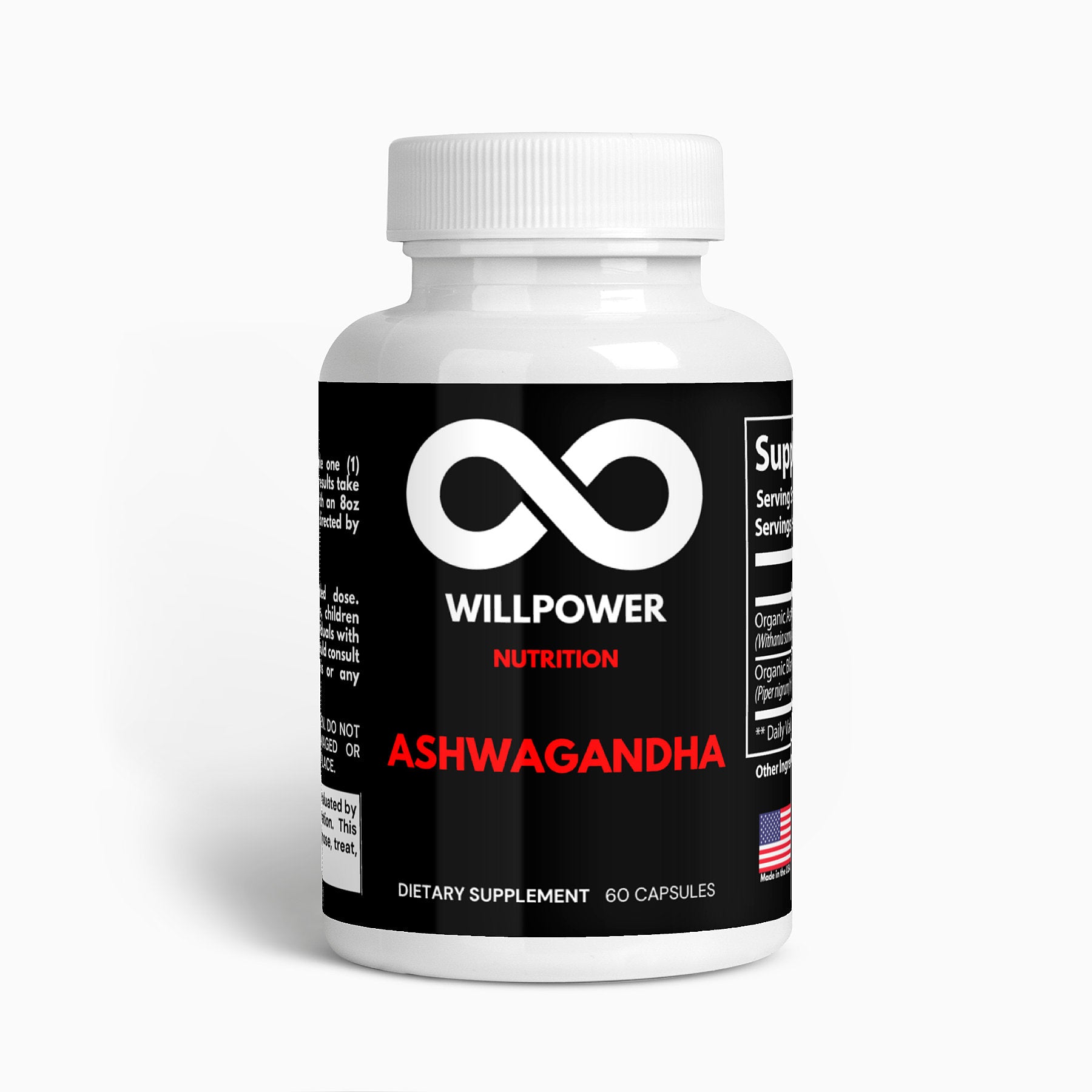 Ashwagandha - WILLPOWER Nutrition