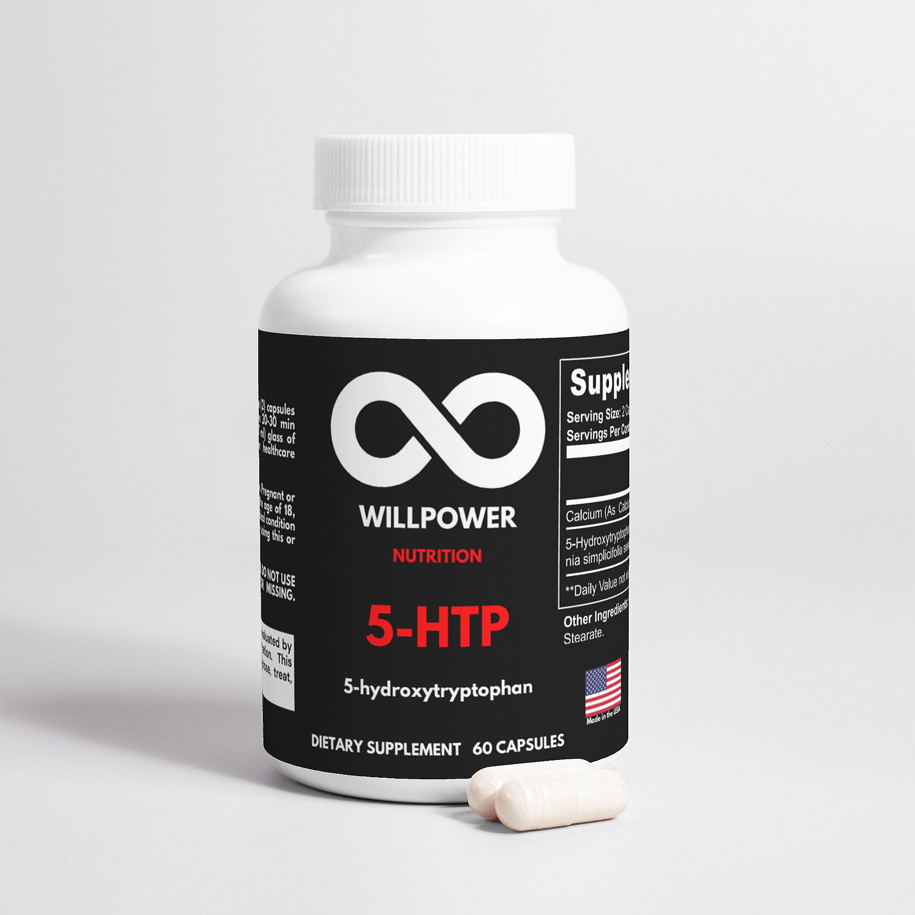 5-HTP - WILLPOWER Nutrition