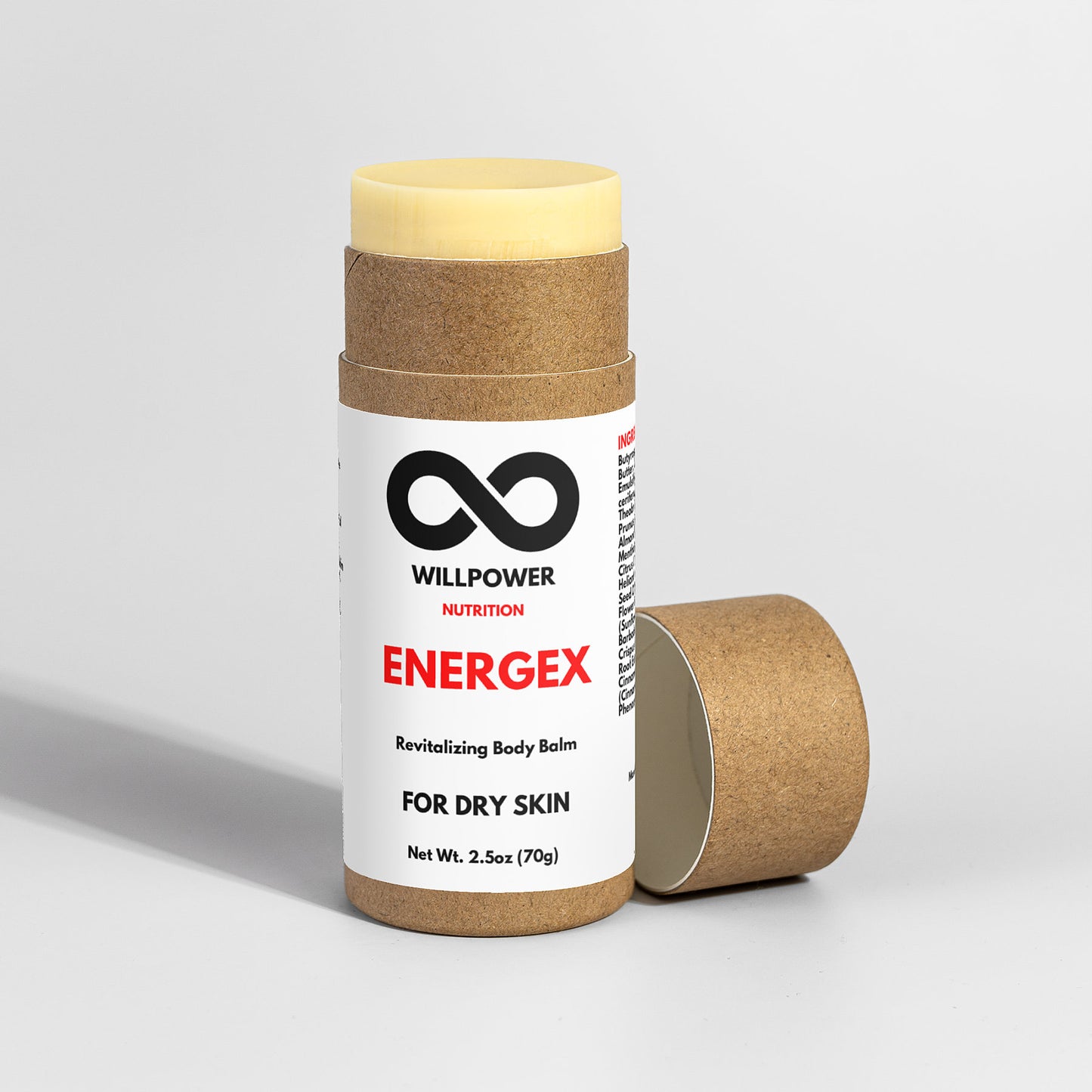 ENERGEX – Revitalizing Body Balm - WILLPOWER Nutrition