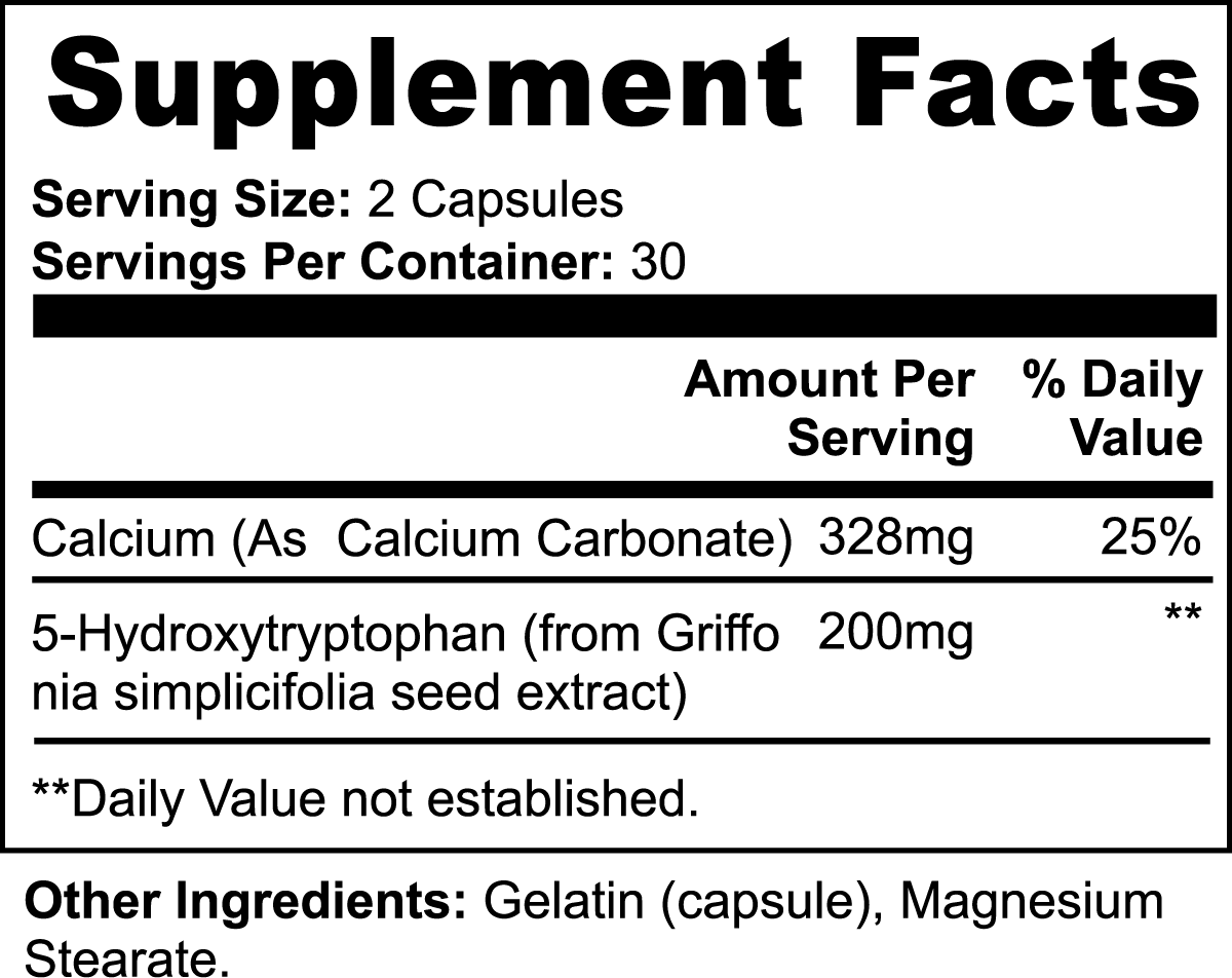 5-HTP - WILLPOWER Nutrition